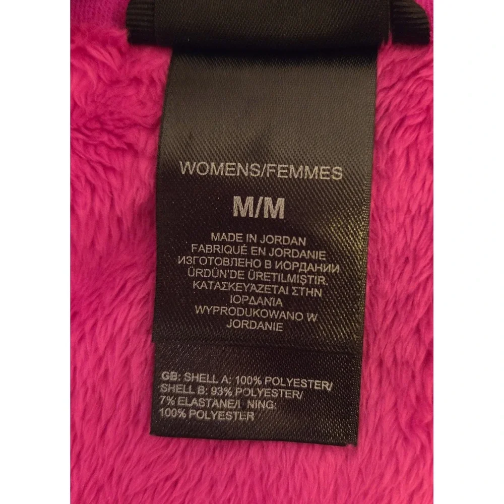 The North Face Womens Sz M Fleece Vest Pink - Picture 8 of 10